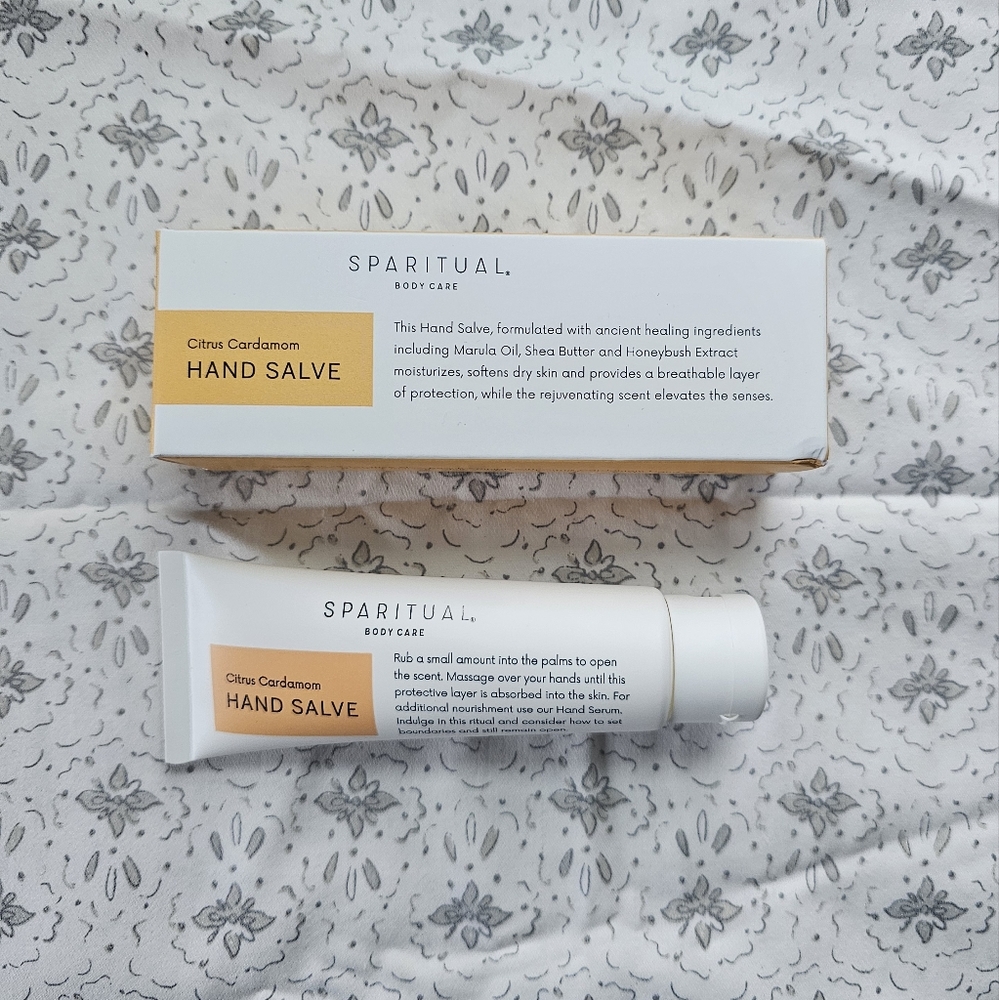 SPARITUAL Hand Salve- Citrus Cardamom